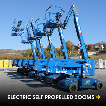 ELECTRIC SELF PROPELLED BOOMS USED
